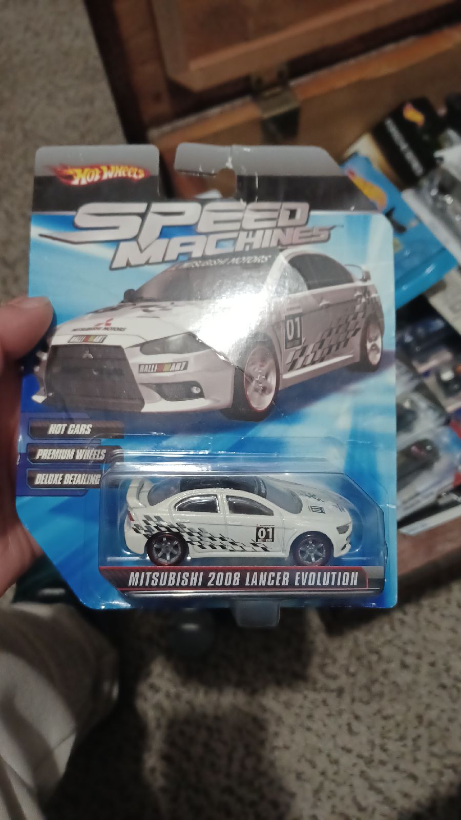 Hot Wheels speed machines 2008 lancer