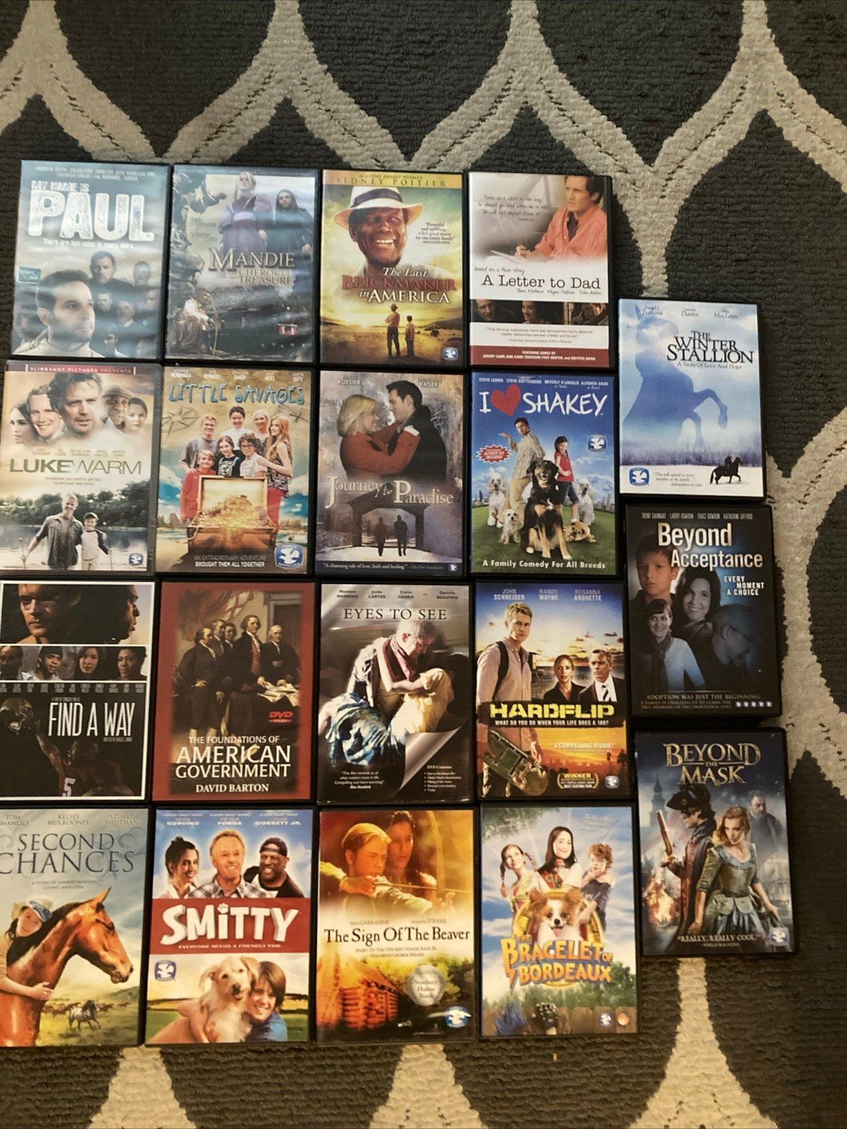 19 Family Approved DVD’s