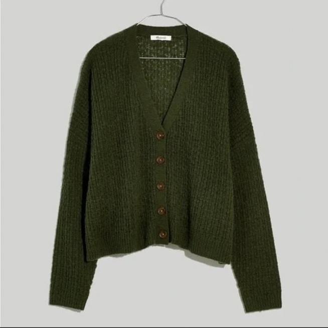 Madewell Mayfair Sweater Cardigan