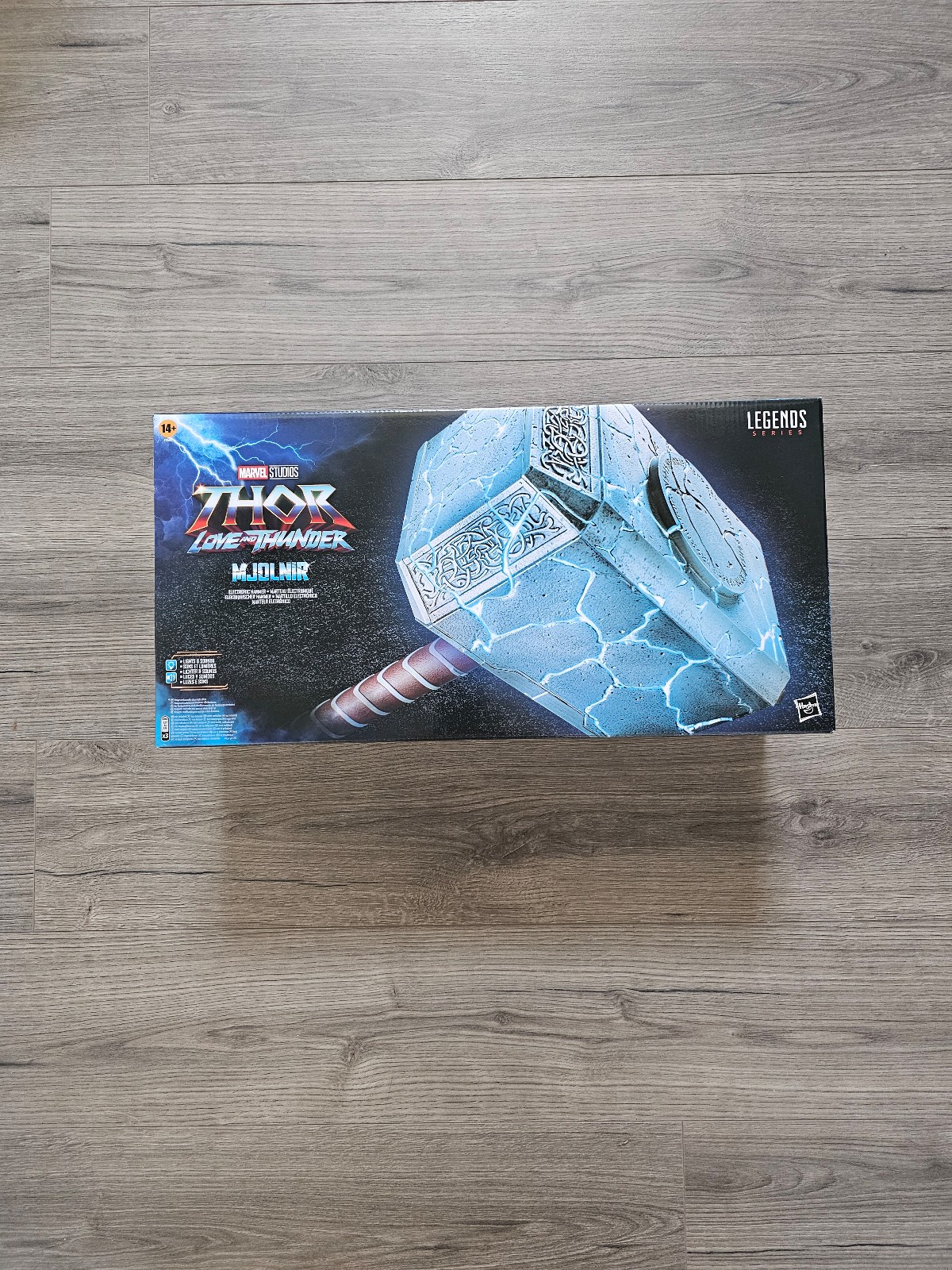 Thor Love & Thunder Mjolnir Hammer Marvel Legends Series