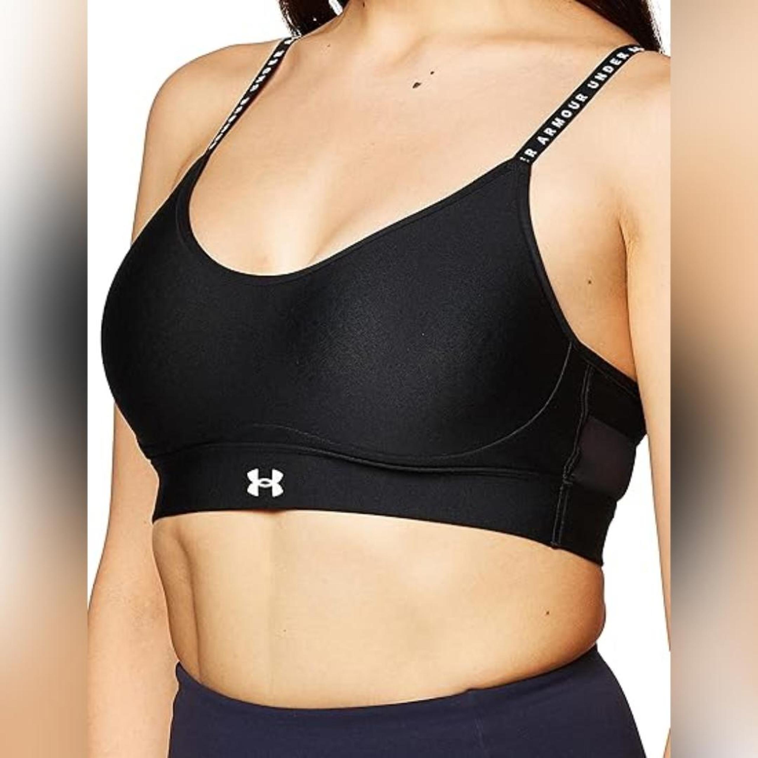 NWT Under Armour Women's Infinity Covered Low Impact Sports Bra, 2XL