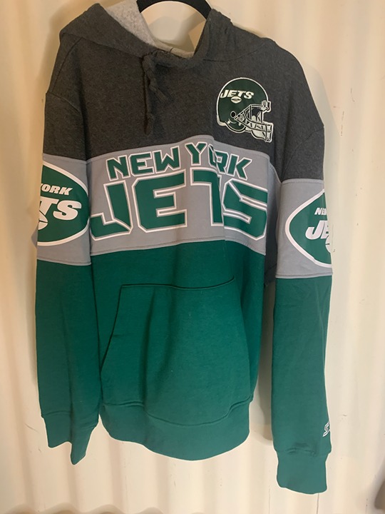 Vintage New York Jets NFL Football Starter Sweatshirt Size XL