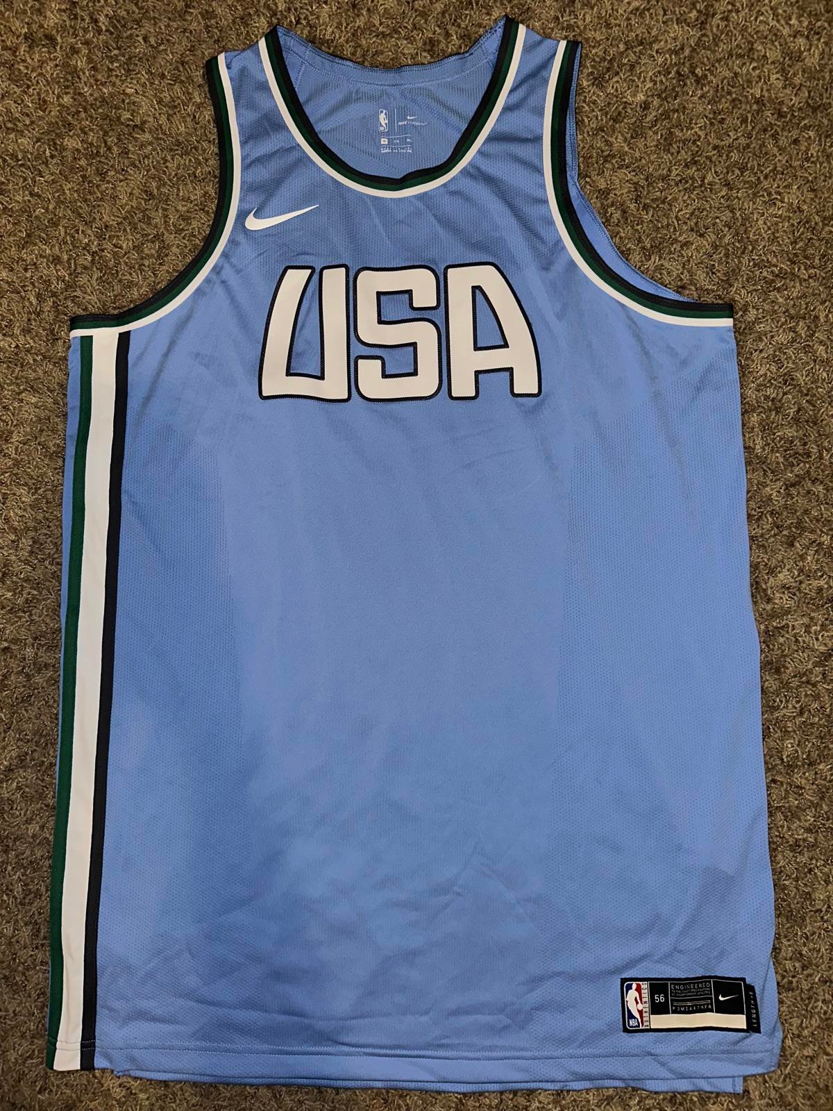 Nike Mens 2019 NBA USA Team Issue Rising Stars Pro Cut Jersey