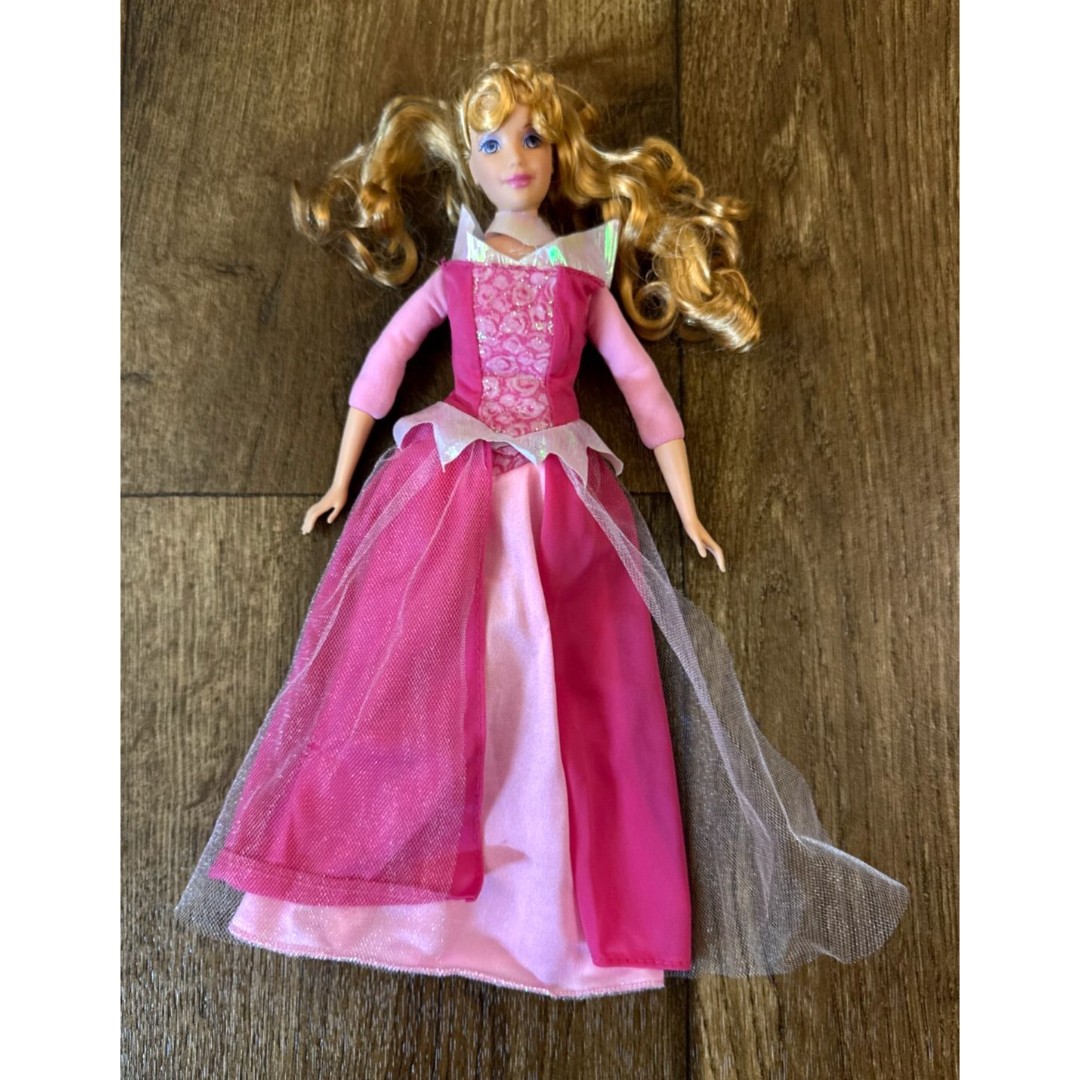 Vintage Mattel Disney Princess Dream Time Sleeping Beauty Doll Aurora 2002 RARE