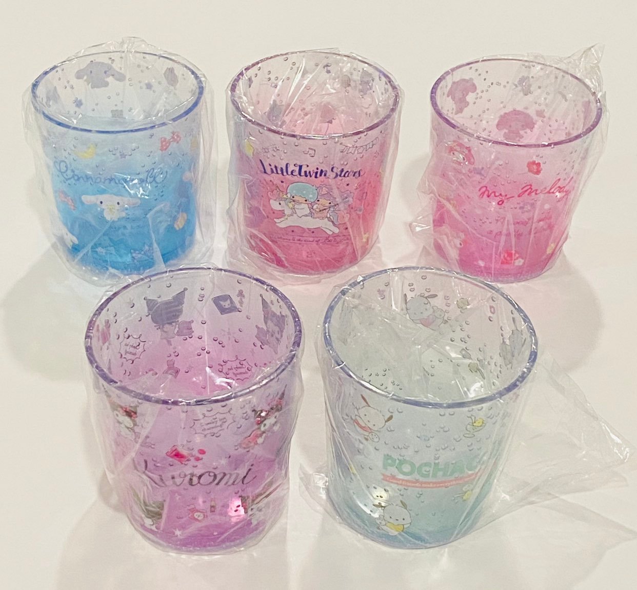 New✨Sanrio Characters Cup Set of 5