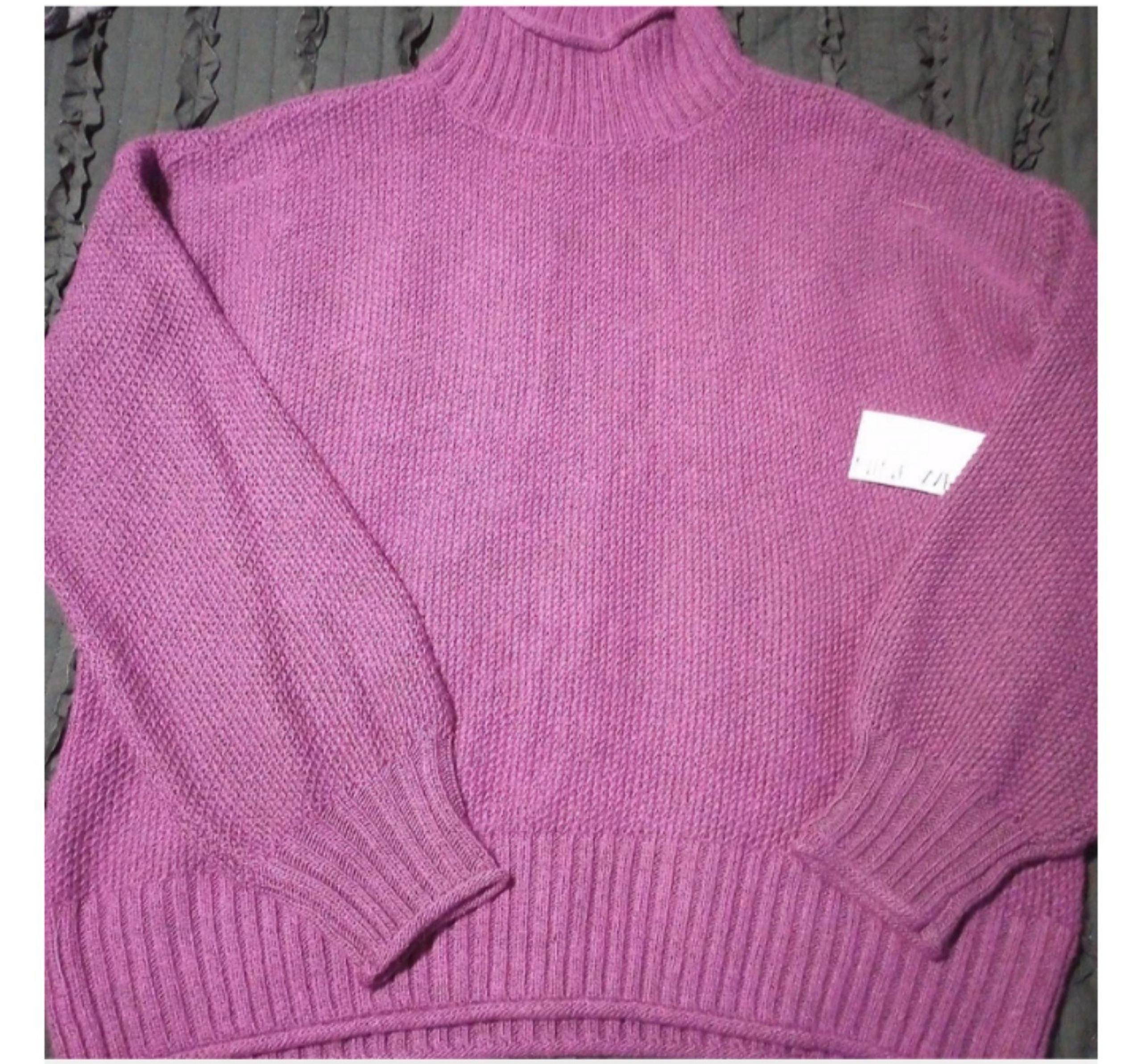 Plum sweater
