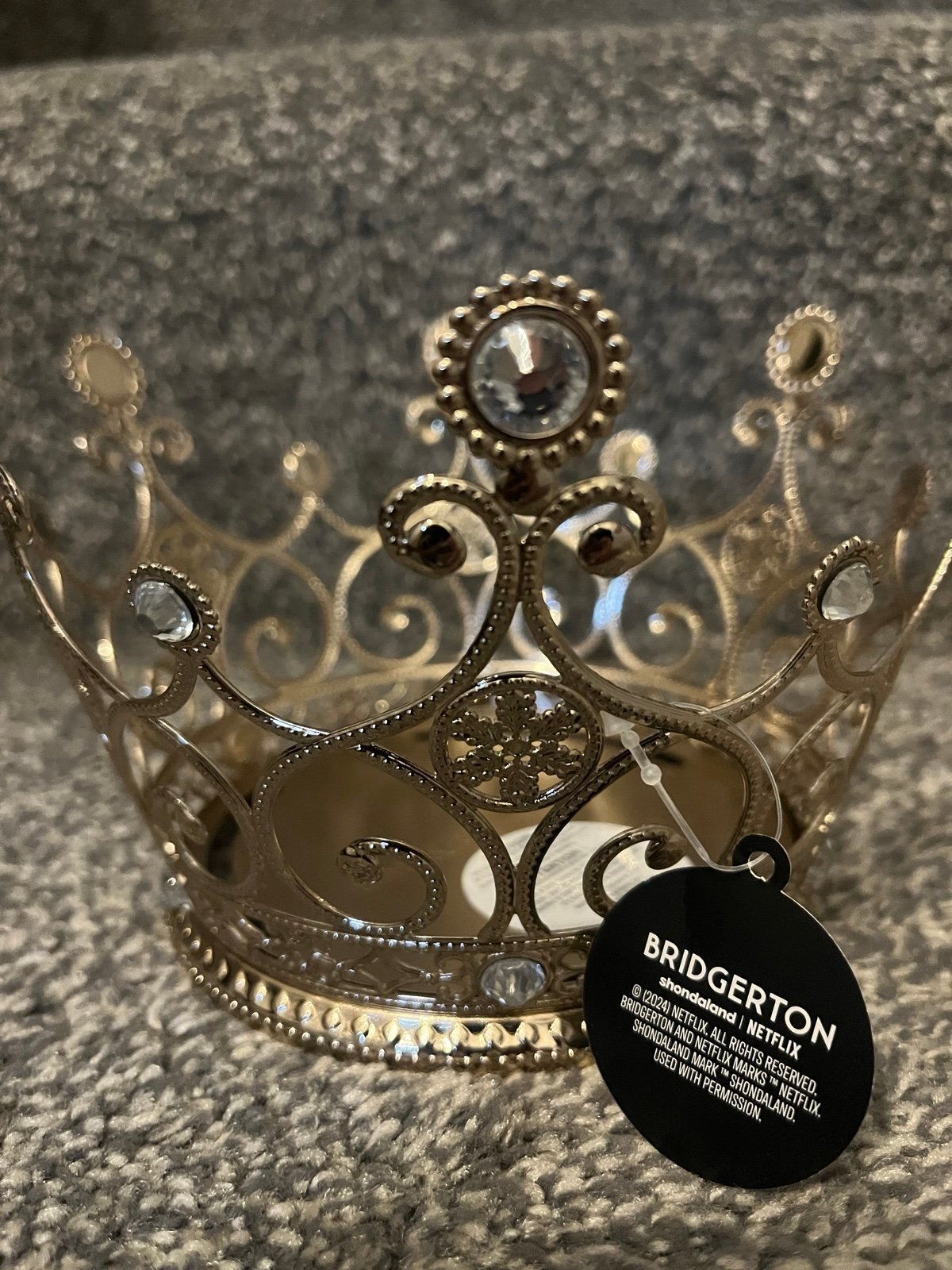 crown candle holder