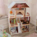 KidKraft Savannah Wooden Dollhouse, Over 4 feet Tall with Porch Swing and 14 Acc