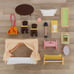 KidKraft Savannah Wooden Dollhouse, Over 4 feet Tall with Porch Swing and 14 Acc
