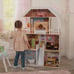 KidKraft Savannah Wooden Dollhouse, Over 4 feet Tall with Porch Swing and 14 Acc