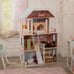 KidKraft Savannah Wooden Dollhouse, Over 4 feet Tall with Porch Swing and 14 Acc