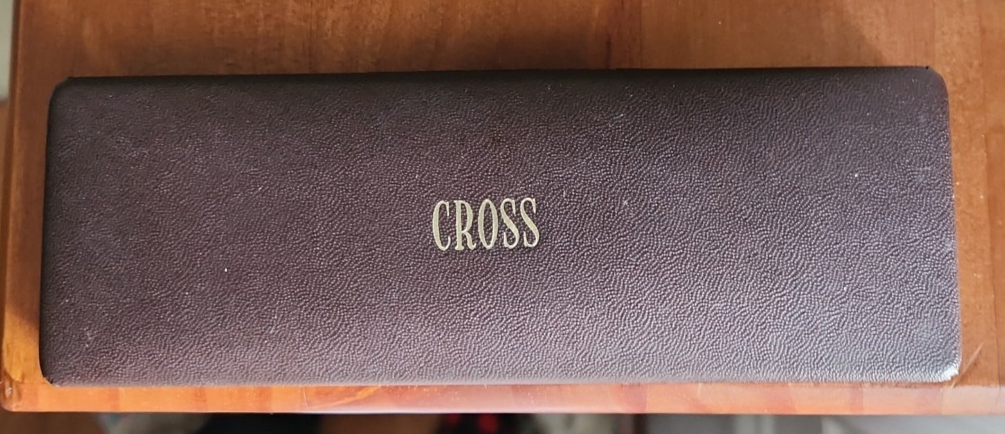 Vintage Cross Pen in case. 10k gold filled.