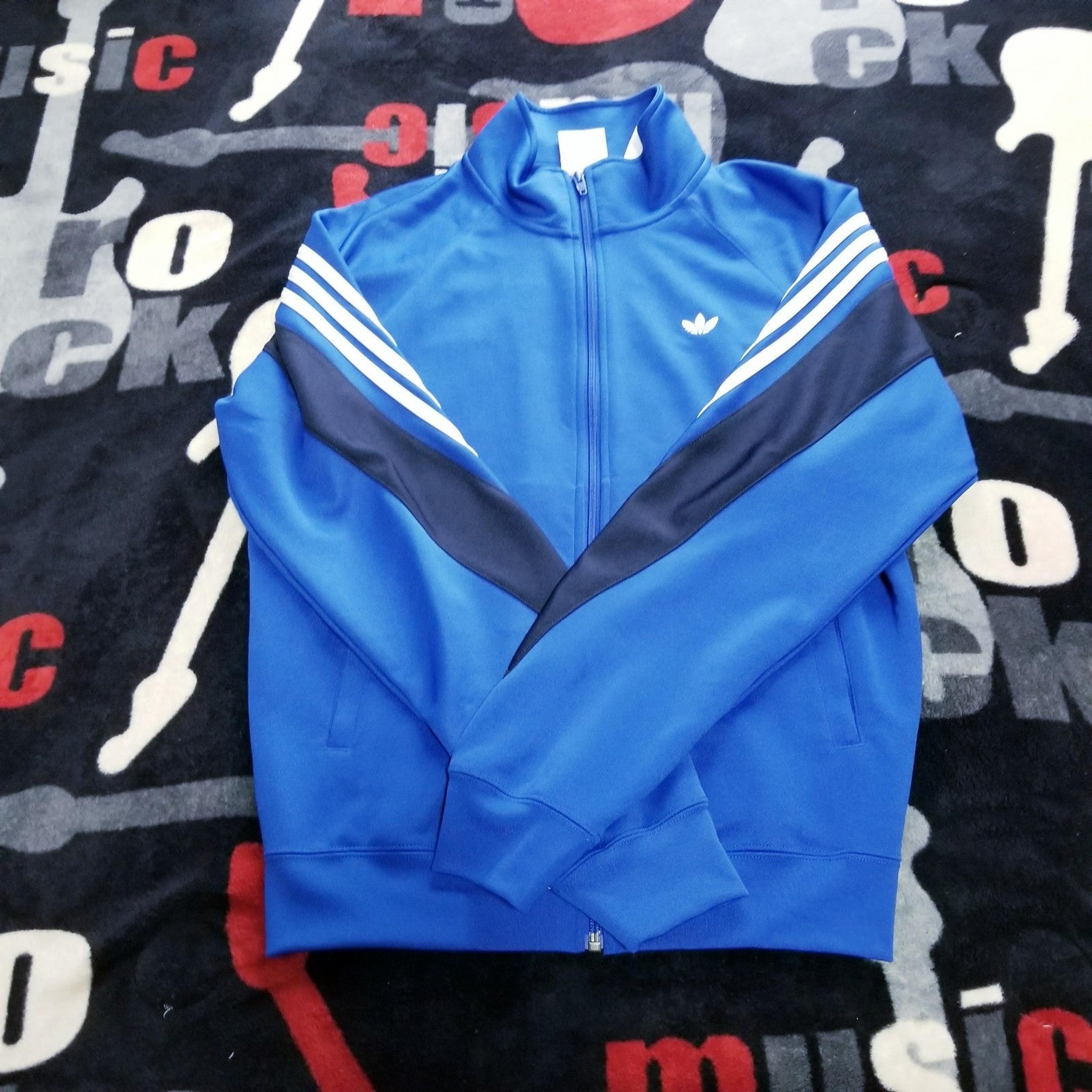 Active Mens Track Jacket Adidas Size Small