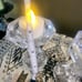 Pair of Crystal Reversible Candle Holders, Panel 3 in 1 Pillar, Votive and Taper