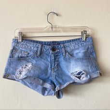 Guess Low Rise Cutoff Distressed Shorts