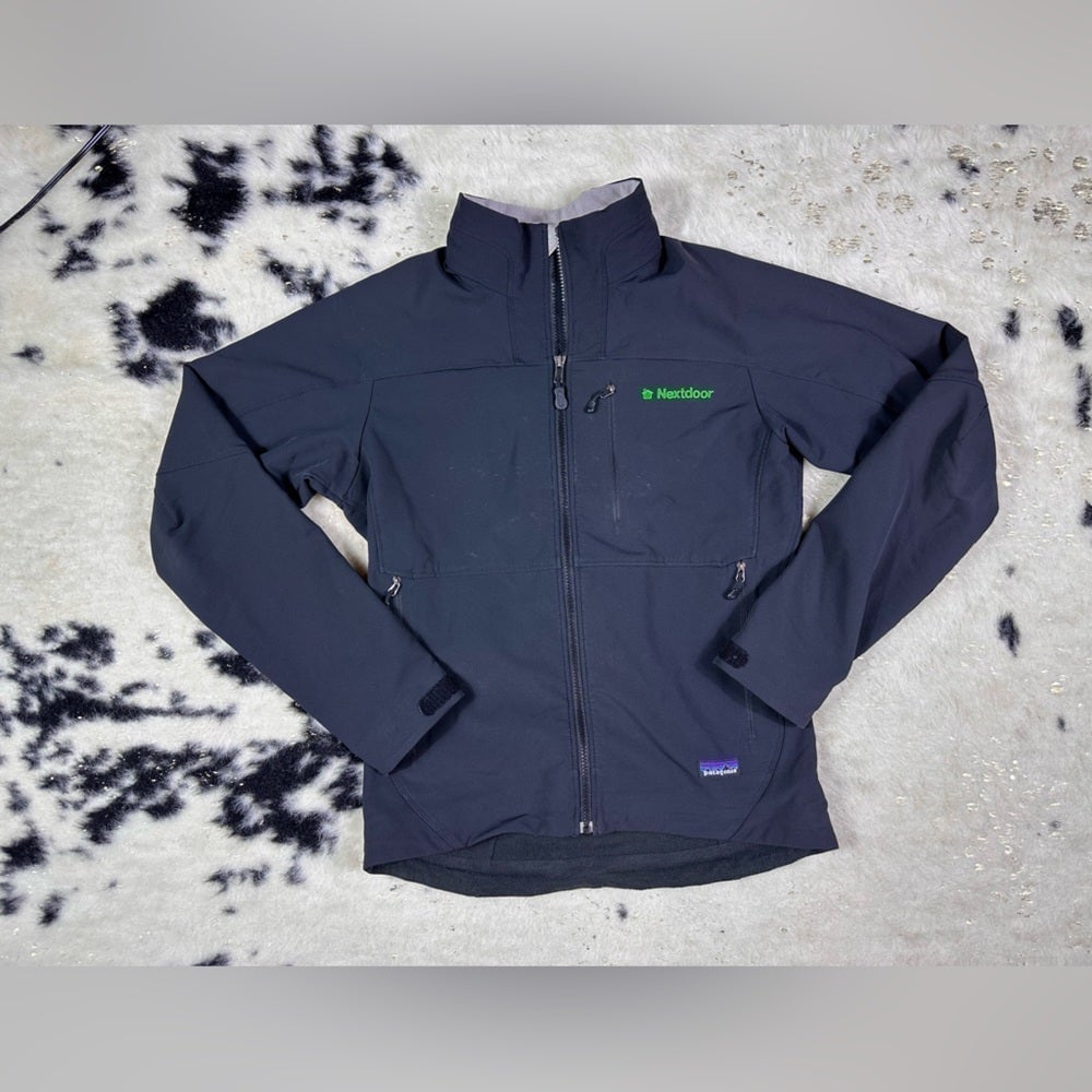 Patagonia Men's Black Full Zip Waterproof Guide Jacket Size Small