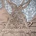 Aerie cropped tank top Bralette nude tan size M