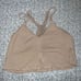Aerie cropped tank top Bralette nude tan size M