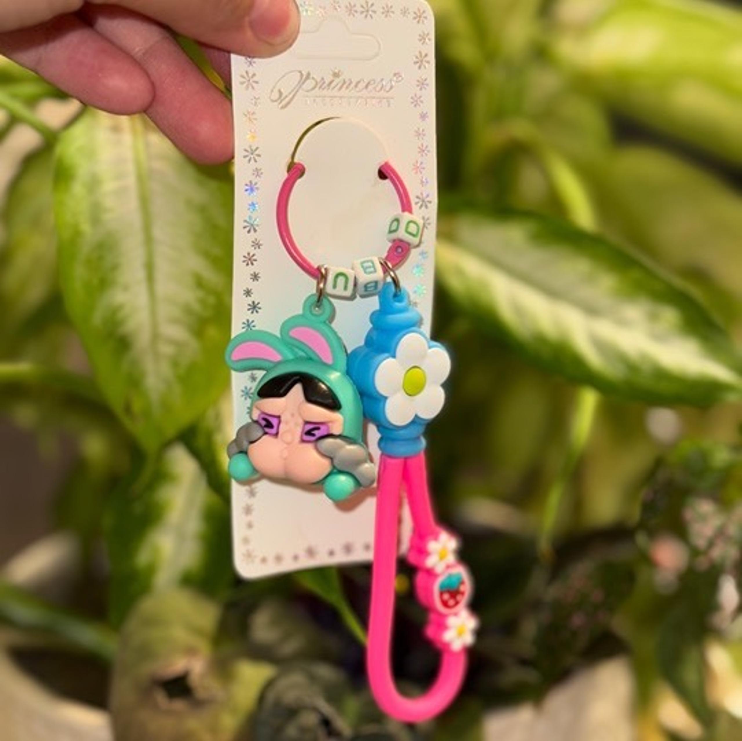 Cry baby keychain
