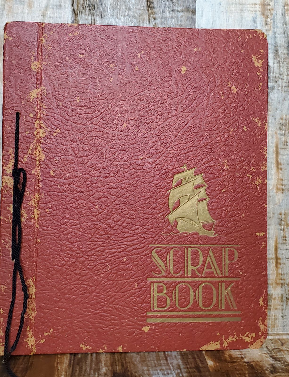 Franklin Roosevelt Vintage Scrapbook of Paper Ephemera Relating to FDR Americana