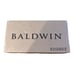 Baldwin FDCCYCRR112 - Dummy Set Knobset Clear Crystal Door Handle New Open Box