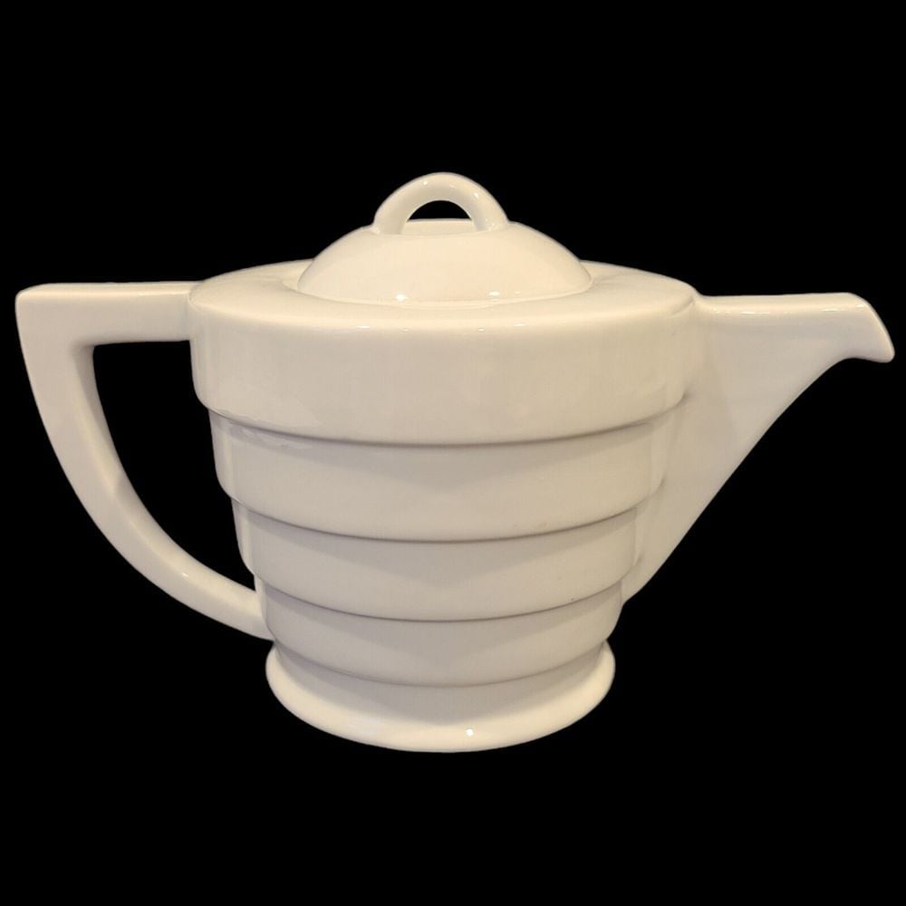 Vintage Frank Lloyd Wright Henriksen Guggenheim ART DECO TEA /COFFEE POT