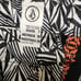 Volcom Frochickie Green/Orange Stripe Chino Shorts Size 7 Low Rise