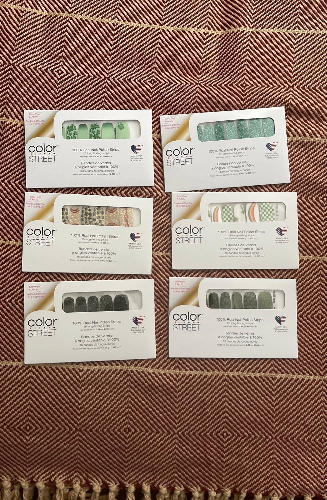 St. Patricks Day Colorstreet Sets X2