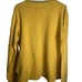 VTG Abercrombie & Fitch Mens Yellow Blue V-Neck Sweater PullOver Cotton Sz L