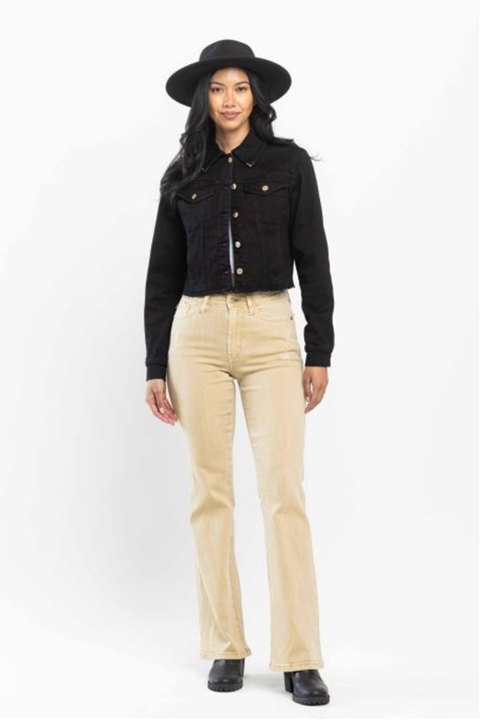 Women's Judy Blue Tan Jeans Size 15/32, Mid Rise Garment Dyed Tan, New