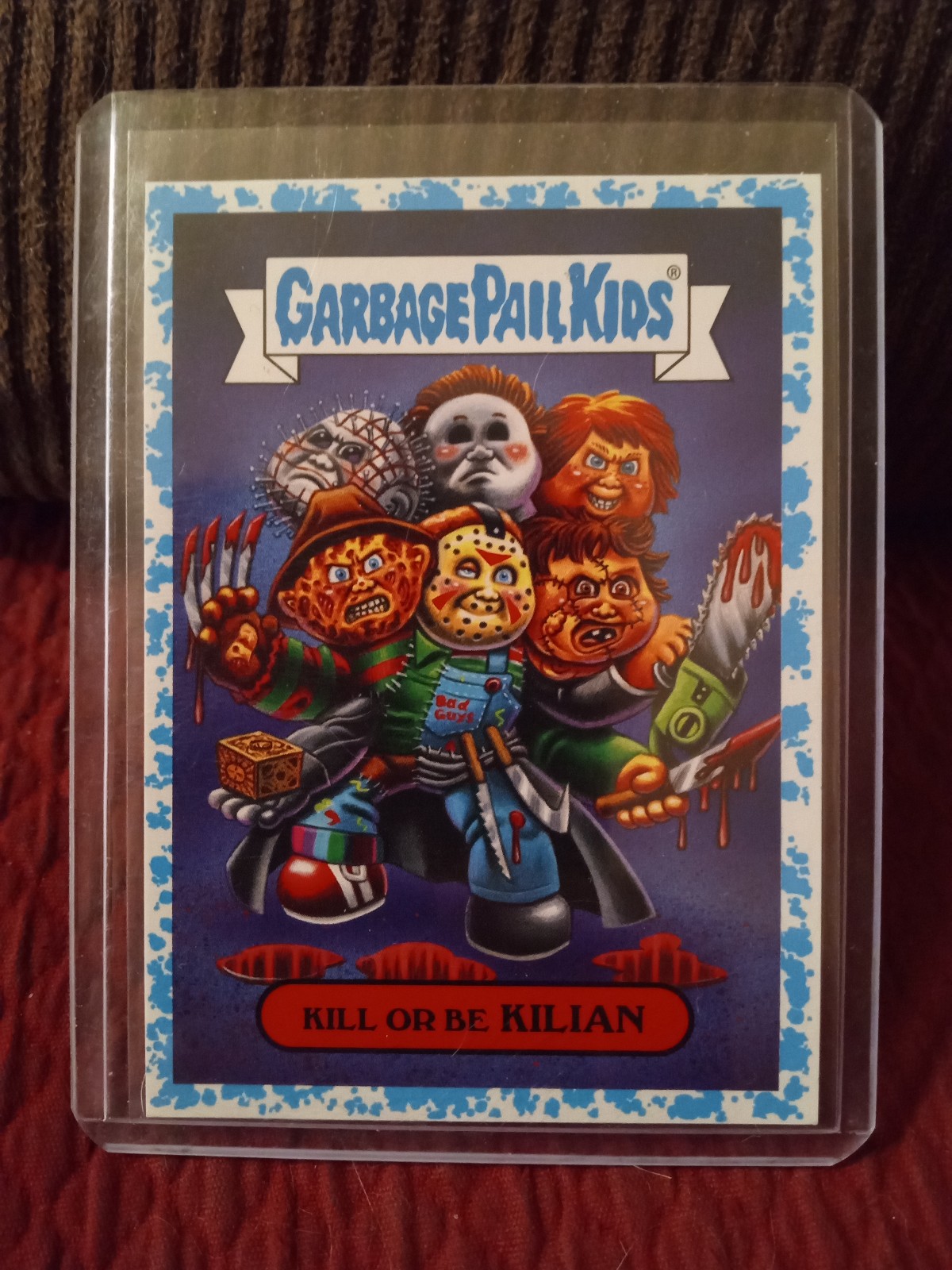 2019 GPK REVENGE OF OH THE HORROR-IBLE Kill or be Kilian Blue Parallel #49/99