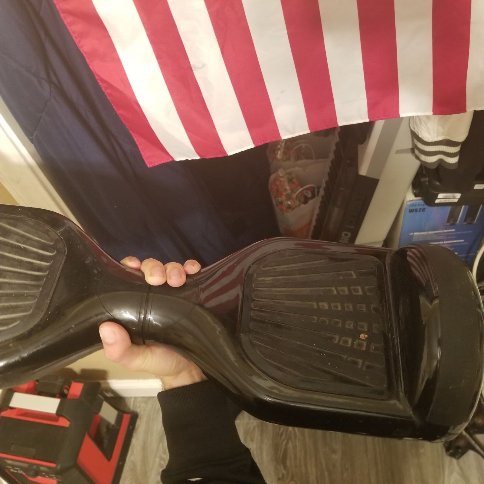 Black hoverboard