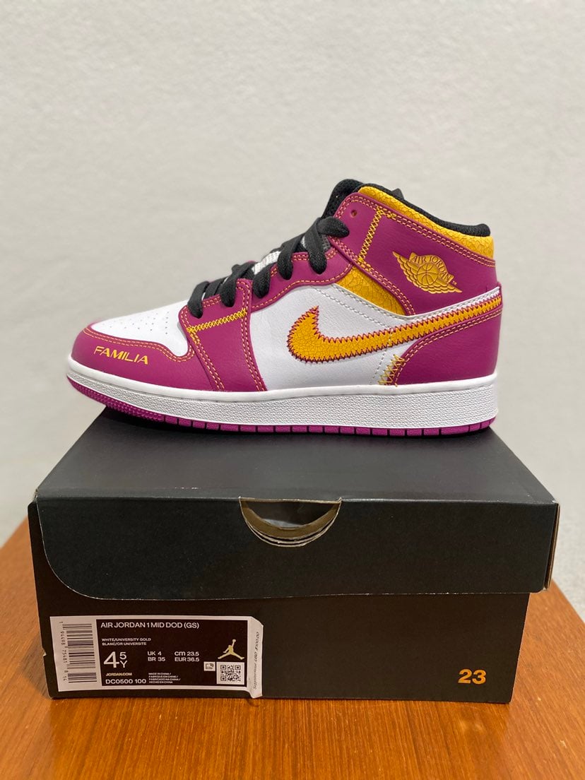 Air Jordan 1 Mid Day of The Dead
