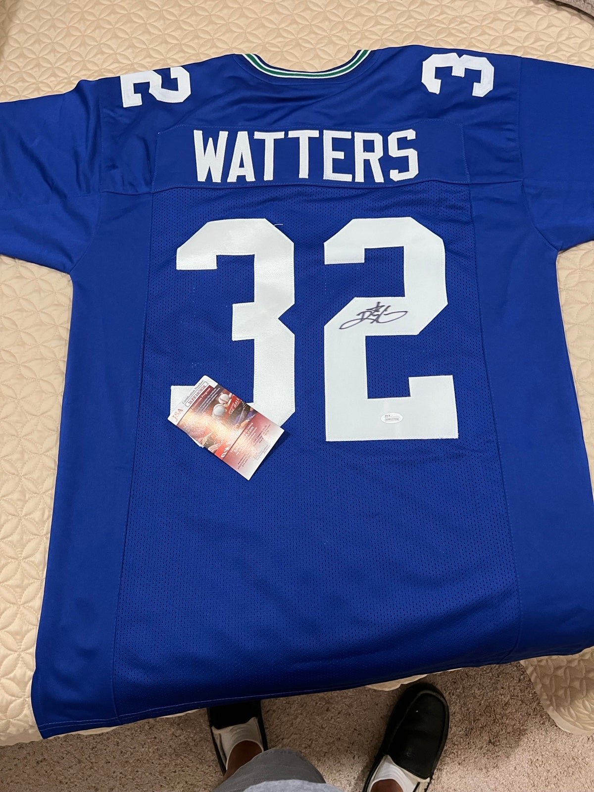 Ricky Watters Signed Seattle Seahawks Jersey with COA