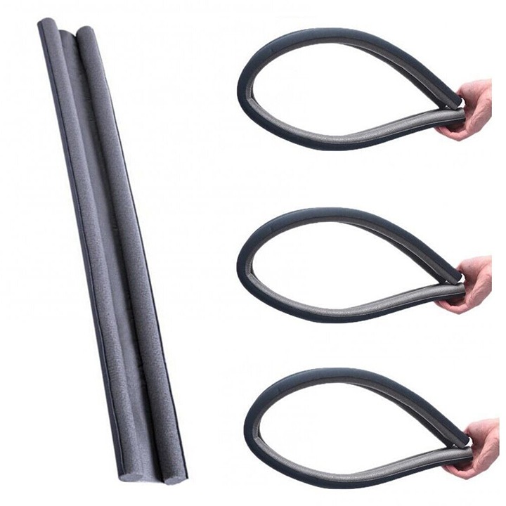 4pcs x93cm Under Door Bottom Seal Strip Stopper Door Draft Soundproof Strip GTAY