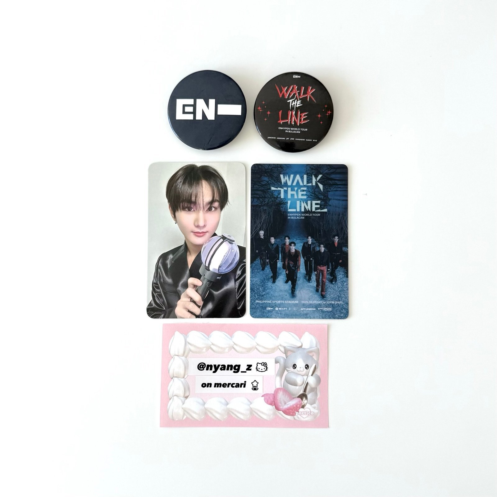 ENHYPEN ソンフン WALK THE LINE Bulacan トレカ