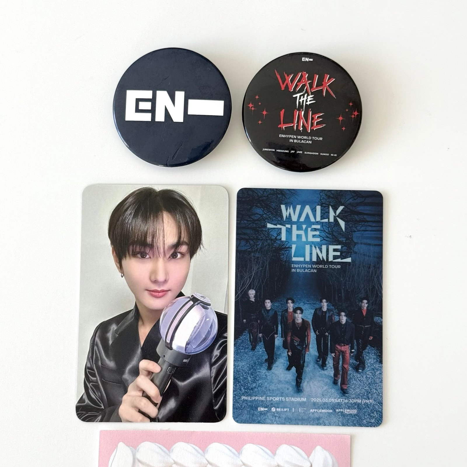 ENHYPEN JUNGWON Walk the Line Bulacan Engene Zone Photocard