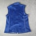 Vintage Patagonia Vest Womens Large Blue Regulator Polartec USA Made Full Zip