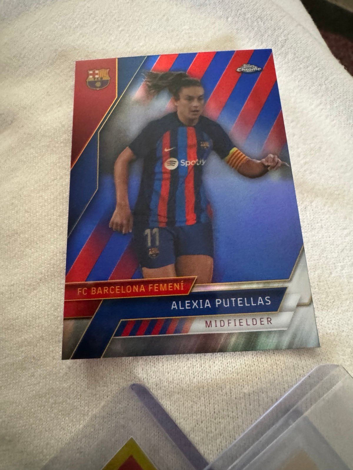 Alexia Putellas 2023 Topps Chrome /99 FC BARCELONA FEMENÍ RC