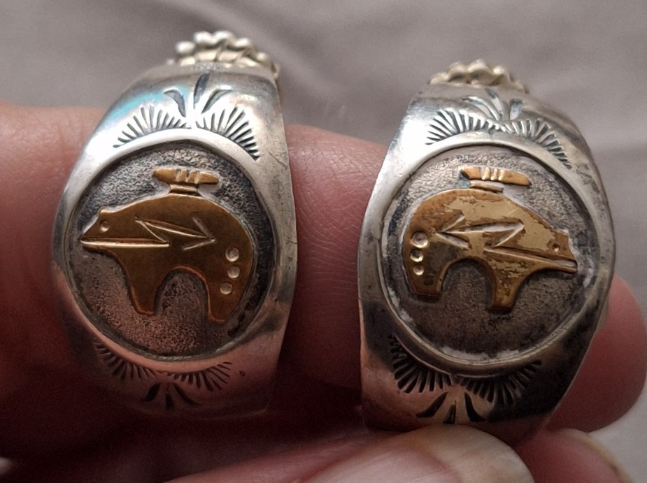 Native American Sterling Earrings