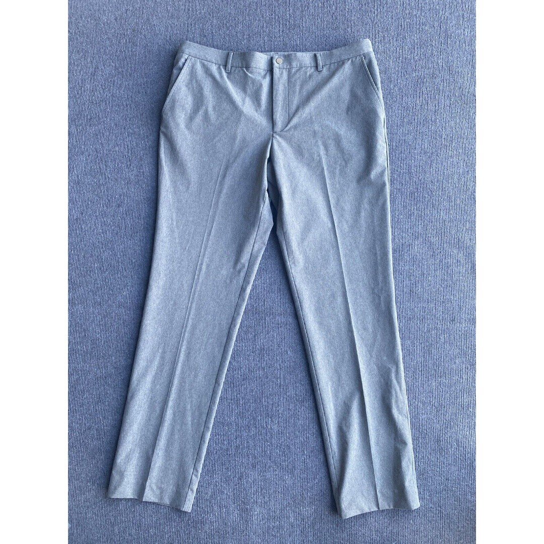 Outerboro mens performance pants sz 38x32 Gray STAPLE PANTS Zipper Pocket