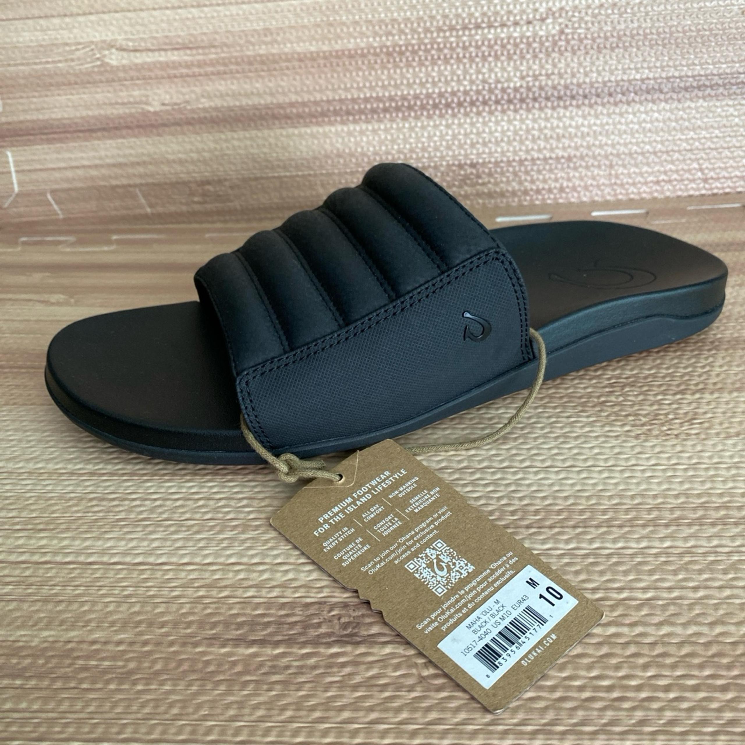Olukai Maha Olu Men’s Sandals Size 10
