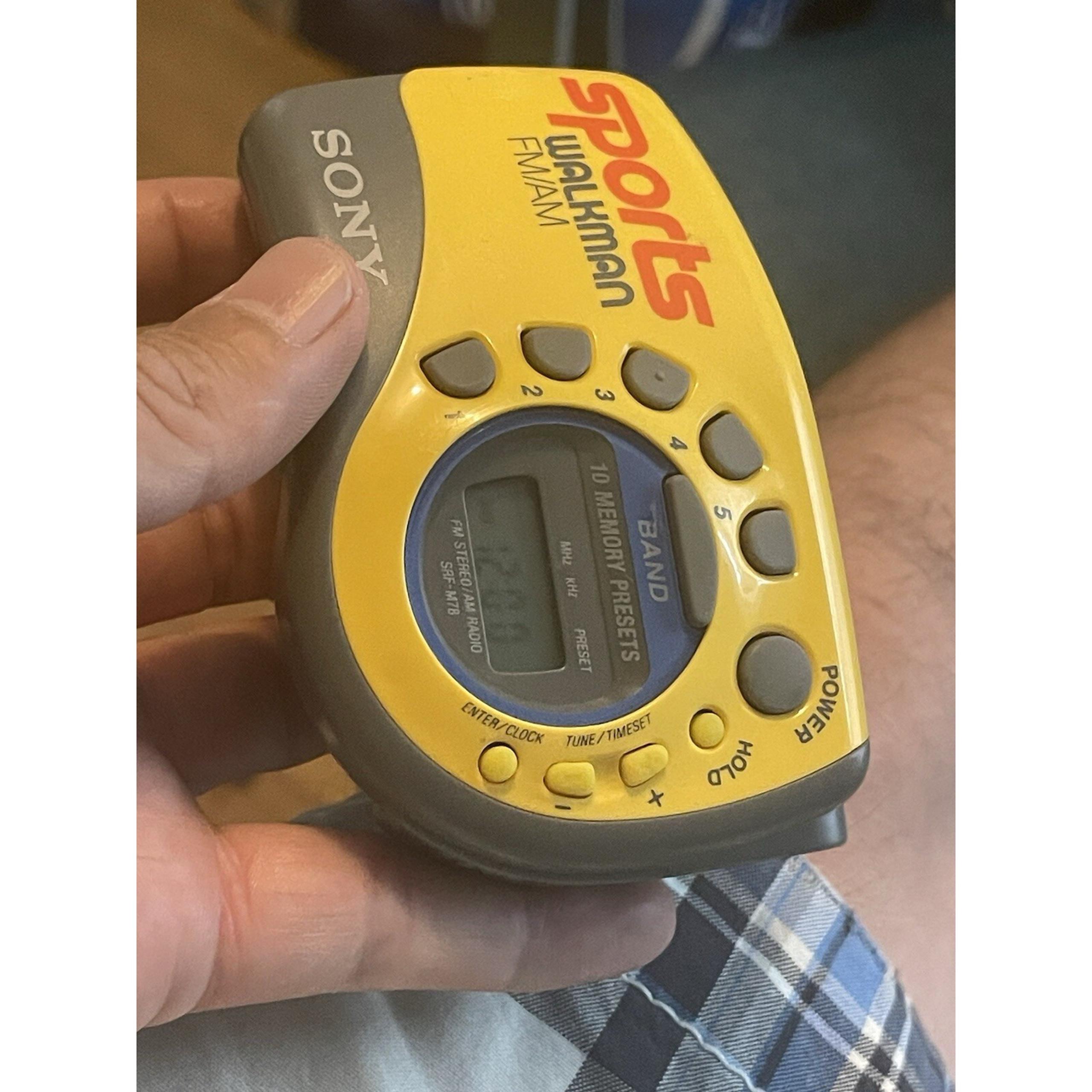 SONY Walkman SRF-M78 Portable FM/AM Radio