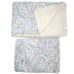 Tommy Bahama Twin quilt and sham palm frond tropical style linen and cotton