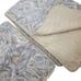 Tommy Bahama Twin quilt and sham palm frond tropical style linen and cotton
