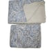 Tommy Bahama Twin quilt and sham palm frond tropical style linen and cotton