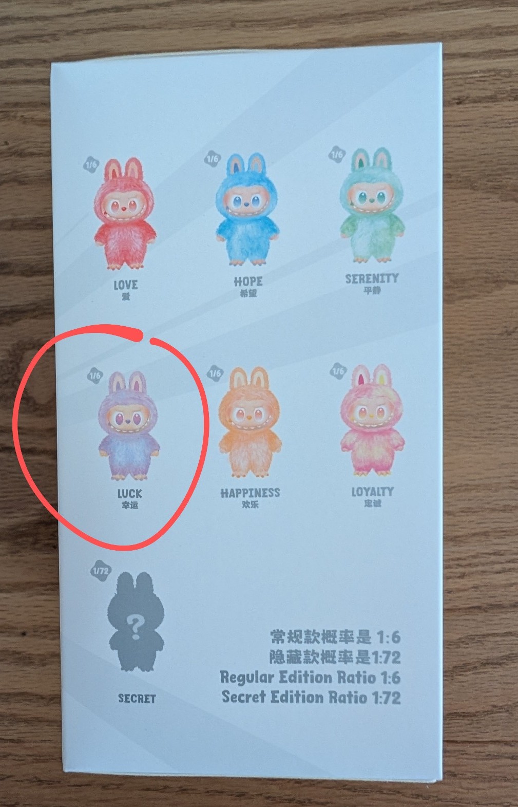 Popmart Big Into Energy Labubu - Luck (Sealed Box)