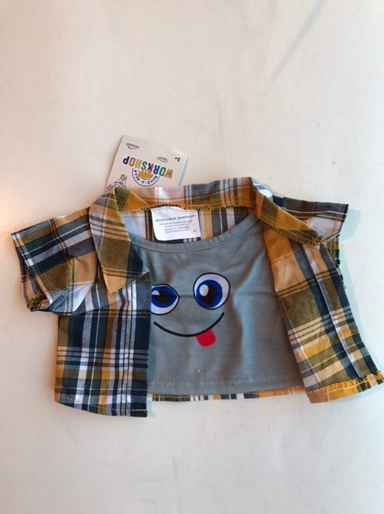 Build a Bear Frog 2 Fer Shirt New