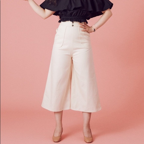 Samantha Pleet The Sprite Wide leg Crop