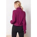 NWT Sweaty Betty Melody Luxe Fleece Pullover Funnel Neck Size Small Purple
